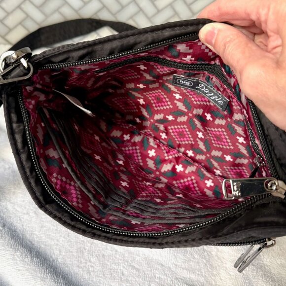 Lug Dazzle Crossbody Bag - Black - EUC - Picture 11 of 15